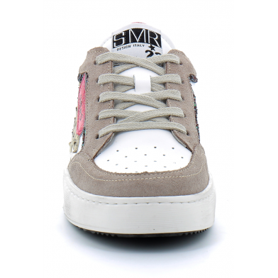 Basket mode à lacet pour femme ARTO blanc sable 6364