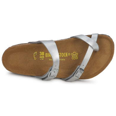 Sandale à entre-doigts pour adulte mayari silver 71081