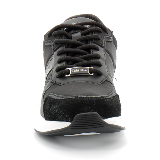 calvin klein sneakers black hwohw00643ogs