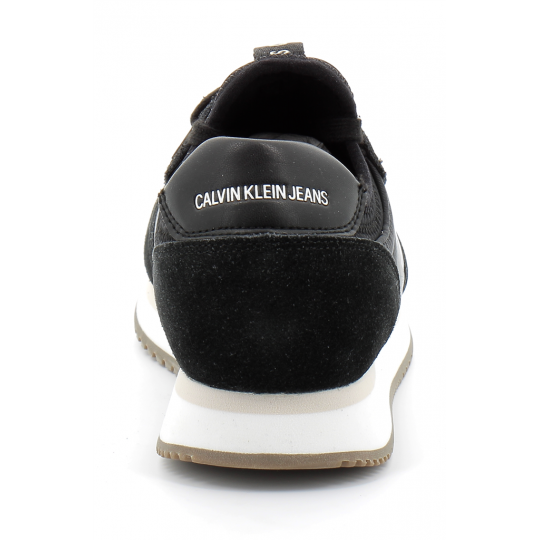 calvin klein sneakers black ywoywoo462beh
