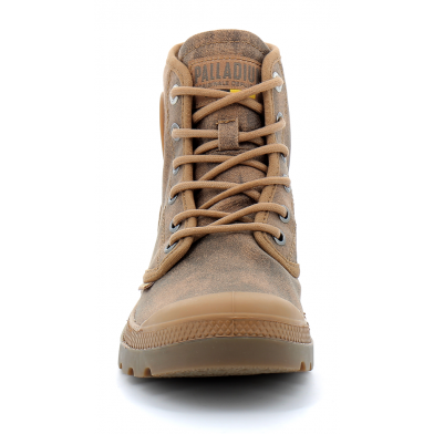 palladium pampa hi wax espresso 77050-497
