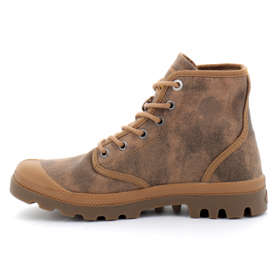 palladium pampa hi wax espresso 77050-497