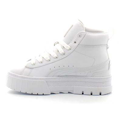 puma mayze mid blanc 381170-01b