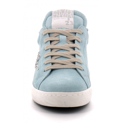 Basket mode basse à lacet pour femme Catri ciel 7603