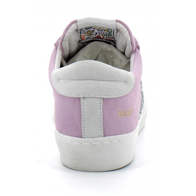 Basket mode basse à lacet pour femme Catri parme-violet 7604