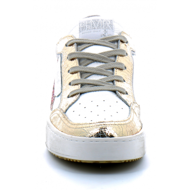 Basket mode à lacet pour femme ARTO white-pink 7655