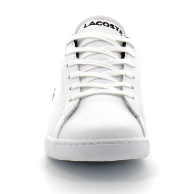 lacoste carnaby blanc-noir 42suj0002-147