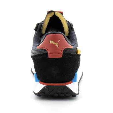 Basket pour homme Future Rider noir-bleu 383148-01