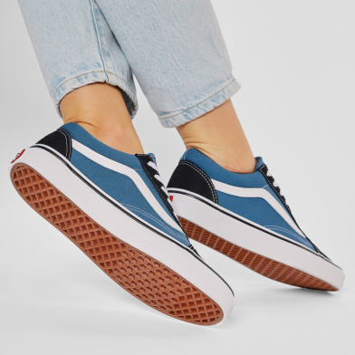 Chaussures basses à lacets pour adulte Old Skool navy vn000d3hnvy