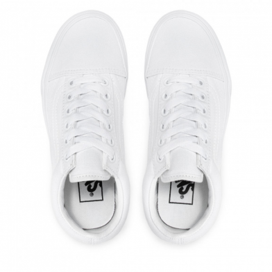 Chaussures basses à lacets pour adulte Old Skool blanc vn000d3hw001