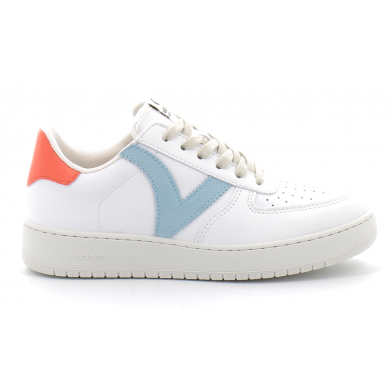 Baskets basses à lacets pour femme 1258201 celeste du 36 au 41