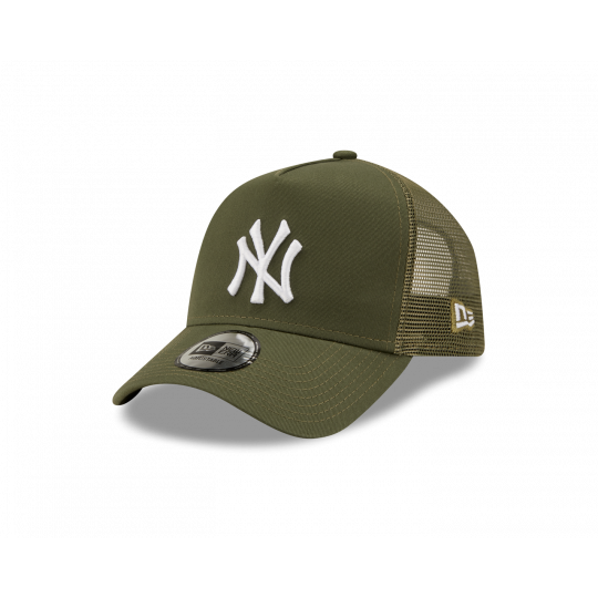 casquette new era tonal mesh trucker new york kaki osfm
