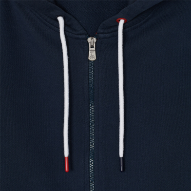 Sweat à capuche femme en coton biologique Oaxaca marine 104