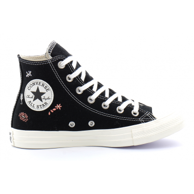 chuck taylor all star embroidered floral noir a01585c