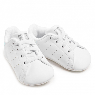 adidas stan smith crib white/neon fy7892