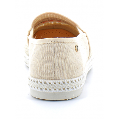 Espadrille pour adulte en toile de coton CLASSIQUE TOILE & FILET beige 2002