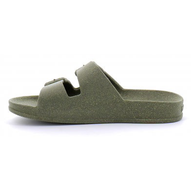 Sandales à paillettes pour enfant CARIOCA dark kaki 21s1043125b2