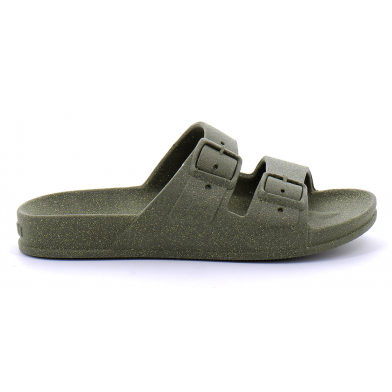 Sandales à paillettes pour enfant CARIOCA dark kaki 21s1043125b2