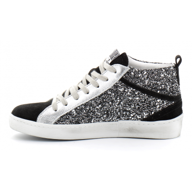 Basket mode montante à lacet pour femme ALPHA black/black 1062