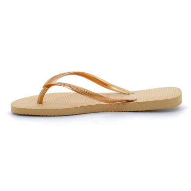 Tong pour femme Slim golden 4000030.0570