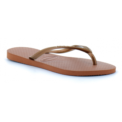Tong pour femme Slim metallic-copper 4000030.9385