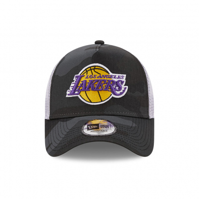 casquette 9forty trucker camo la lakers gris/camo osfm casquette 9forty trucker camo la lakers gris/camo osfm