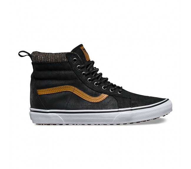 Chaussures montantes à lacets pour adulte Sk8-Hi noir-camel v00xh4jtf