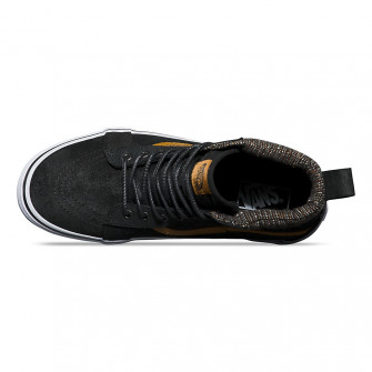 Chaussures montantes à lacets pour adulte Sk8-Hi noir-camel v00xh4jtf