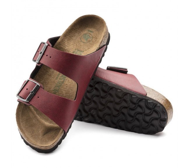 Sandale Arizona pour adulte bordeaux 1009501