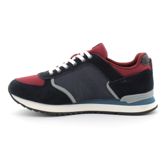 Chaussures à lacet pour adulte TRAVIS navy-bordeaux 027