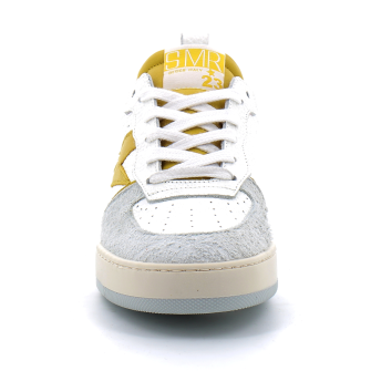 Basket mode basse à lacet pour femme Corvo jaune