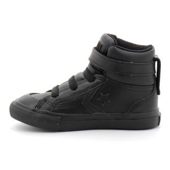 Chaussures à lacet elastique et scratch pour enfant noir du 22 au 26-a01070c