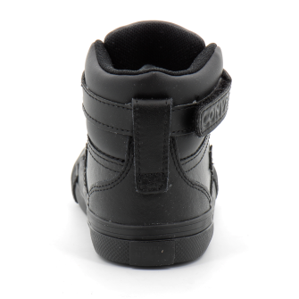 Chaussures à lacet elastique et scratch pour enfant noir du 22 au 26-a01070c