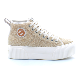 Basket mode pour femme IRON MID dove mnsfun04ve