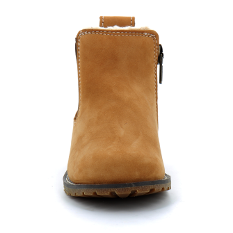 Bottine mi-haute à zip pour enfant en jaune Pokey Pine Chelsea wheat