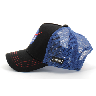 casquette capslab nasa noir cl/nasa/1/nas4