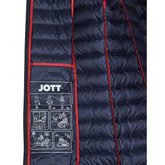 Doudoune à capuche mi-longue pour femme Nour marine 104