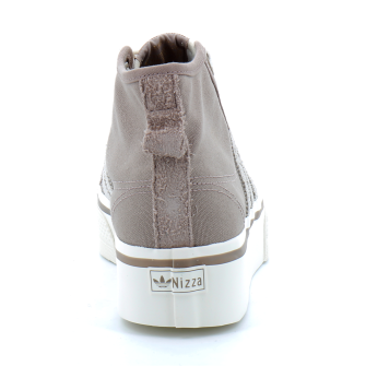 Baskets femme adidas Originals Nizza Platform beige/taupe hq6237