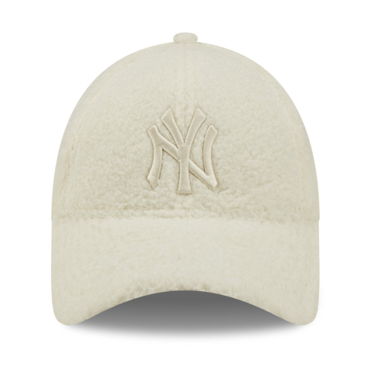 Casquette femme New York Yankees Borg 9Forty ecru osfm