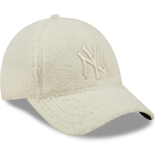 Casquette femme New York Yankees Borg 9Forty ecru osfm