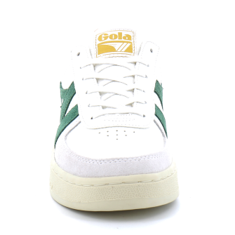 Baskets à lacets pour femmes Grandslam white/evergreen cla415xn