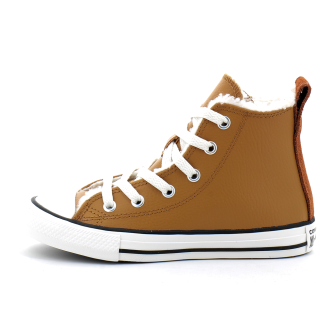 Chaussures en cuir pour enfant tan a01472c