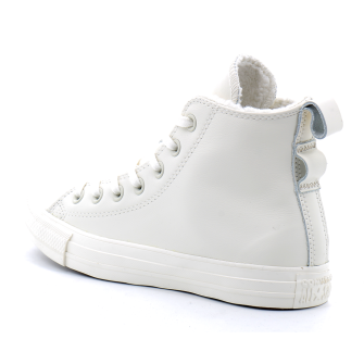 Chuck Taylor All Star Lined Leather egret/egret a04257c