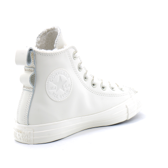Chuck Taylor All Star Lined Leather egret/egret a04257c