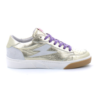 Basket mode basse à lacet pour femme TALINE or 9331