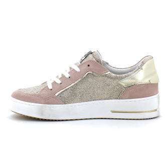 Basket mode pour femme ALE or rose 9557