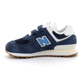 Chaussures de sport à scratch pour enfant PV574 navy/blue pv574cu1