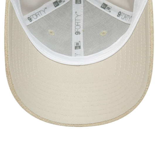 Casquette 9FORTY New York Yankees Towelling Crème - Femme beige osfm