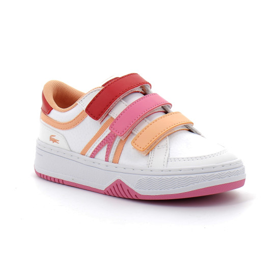 Sneakers L001 bébé blanc-rouge 45sui0007-286