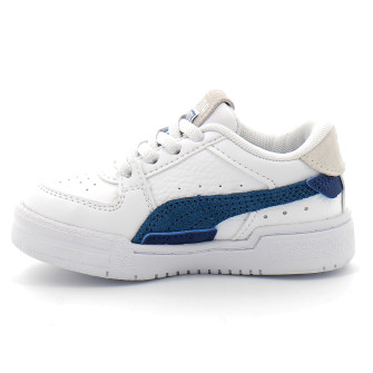 Basket à lacet elastique pour enfant CA Pro Glitch blanc noir 19 au 27-390823-01